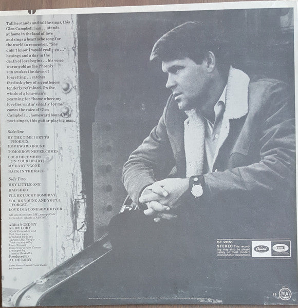 Glen Campbell : By The Time I Get To Phoenix (LP, Album, Los)