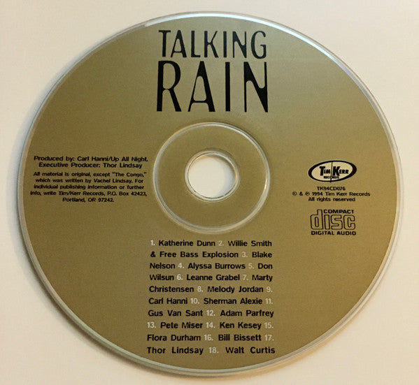 Various : Talking Rain: Spoken Word & Music From The Pacific Northwest (CD, Comp)