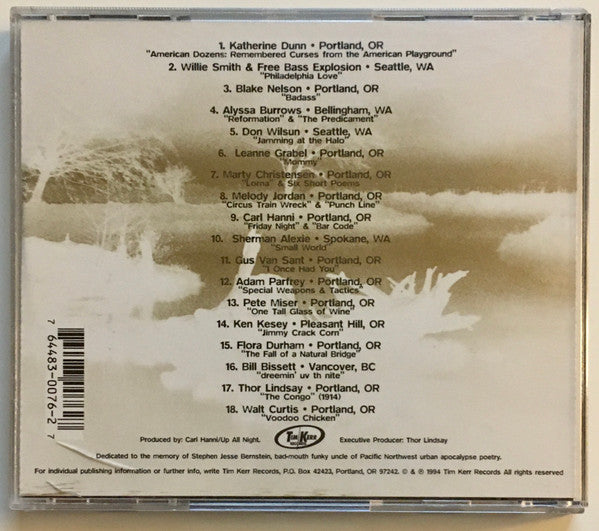 Various : Talking Rain: Spoken Word & Music From The Pacific Northwest (CD, Comp)