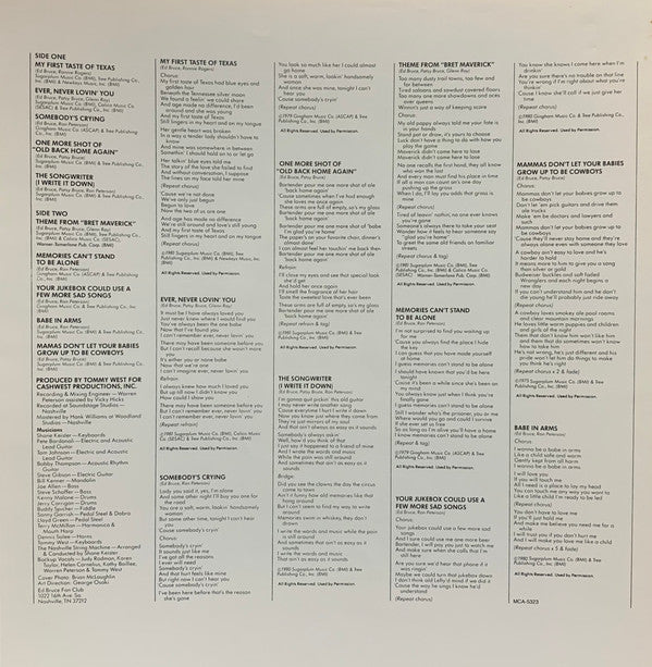 Ed Bruce : I Write It Down (LP, Pin)