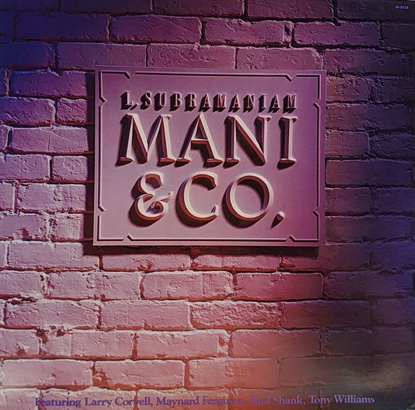 L. Subramaniam : Mani & Co. (LP, Album)