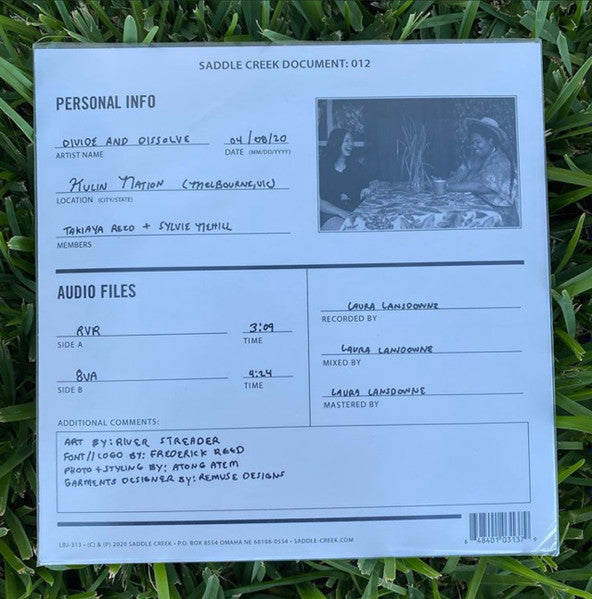 Divide and Dissolve : TFW (7", Ltd)