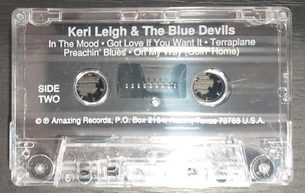 Keri Leigh & The Blue Devils : Blue Devil Blues (Cass, Album)