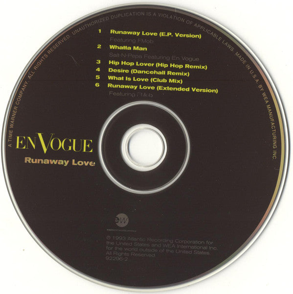 En Vogue : Runaway Love (CD, EP, SRC)