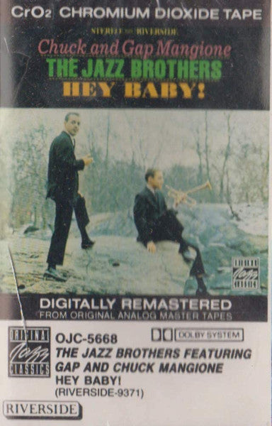 The Jazz Brothers Featuring Gap Mangione And Chuck Mangione : Hey Baby! (Cass, Album, RE, RM)