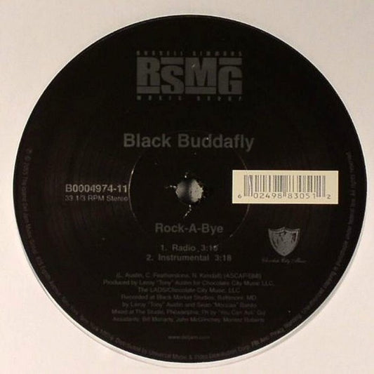 Black Buddafly : Rock-A-Bye (12")