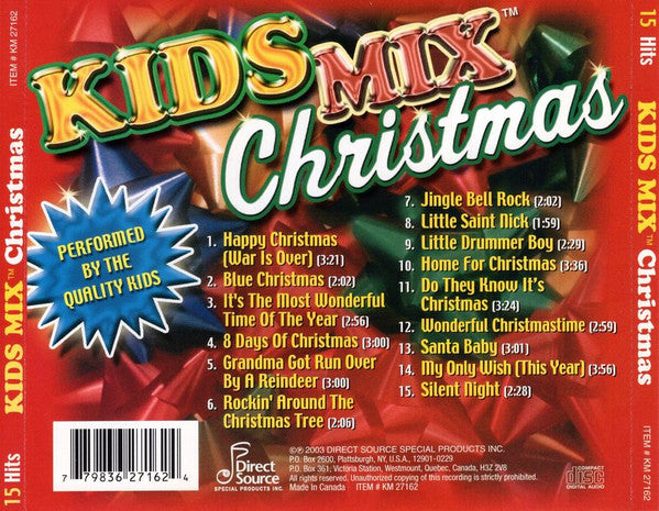 The Quality Kids : Kids Mix Christmas (CD)