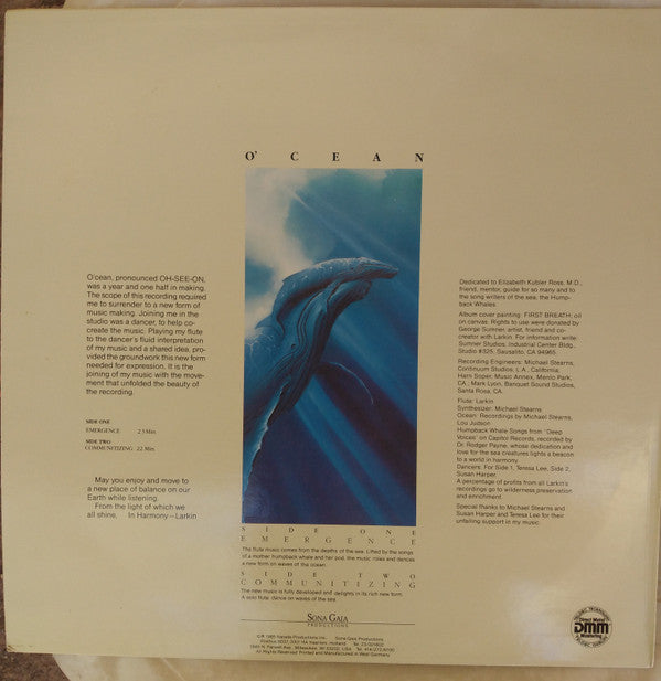 Larkin : O'cean (LP, Album)