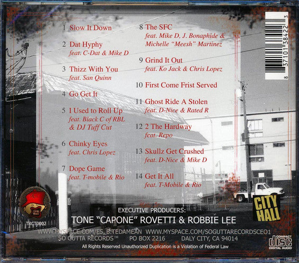 Es-B Teda'Mean* : Grind It Out (CD, Album)