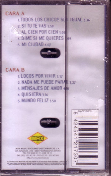 Rebeca : Rebelde (Cass, Album)