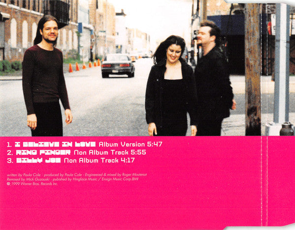 Paula Cole Band : I Believe In Love (CD, Single)
