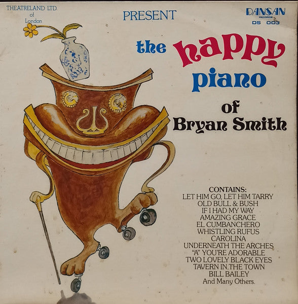 Bryan Smith (10) : The Happy Piano Of Bryan Smith (LP)