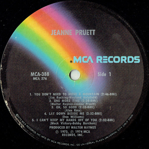 Jeanne Pruett : Jeanne Pruett (LP, Album)