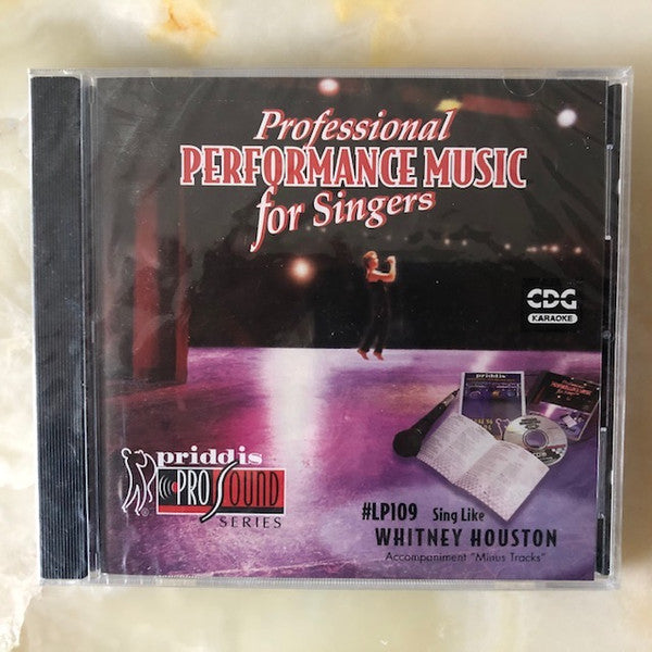 Sing Like Whitney Houston : Professional Performance Music For Singers (CD, Album)