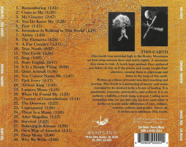 Julia Cameron ♦ Tim Wheater : This Earth (CD, Album)