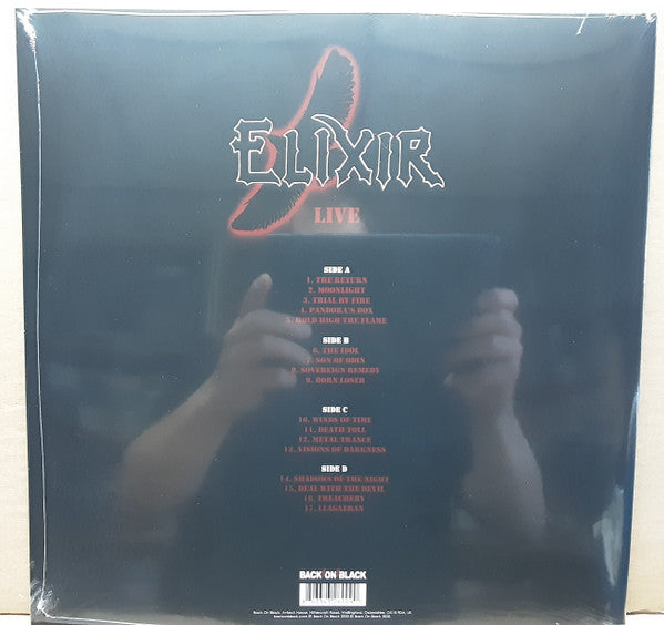 Elixir (3) : Live (2xLP, Album, RE)