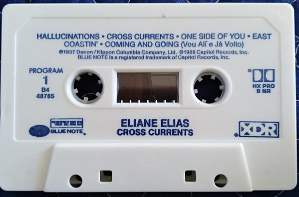 Eliane Elias : Cross Currents (Cass, Album, Dol)