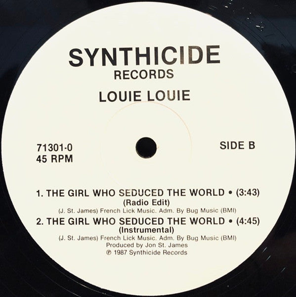 Louie Louie (2) : The Girl Who Seduced The World (12")