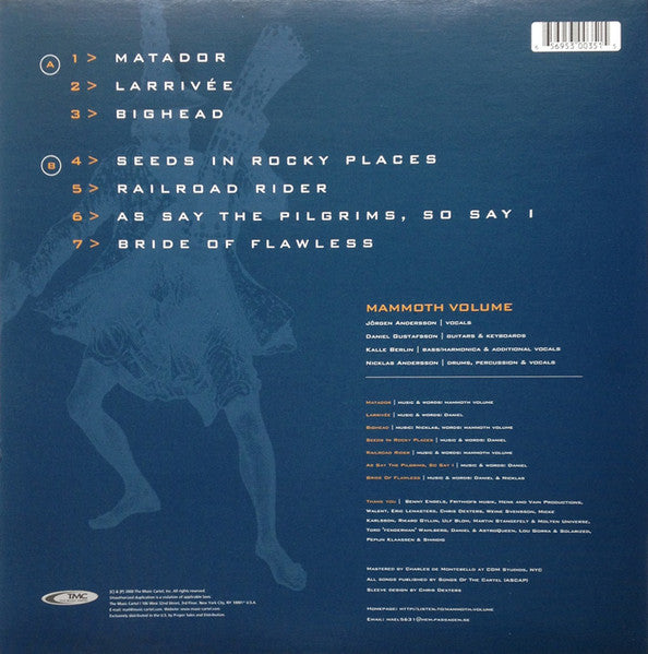 Mammoth Volume : Noara Dance (LP, Album)