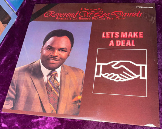 Rev. W. Leo Daniels : Let's Make A Deal (LP, Album)