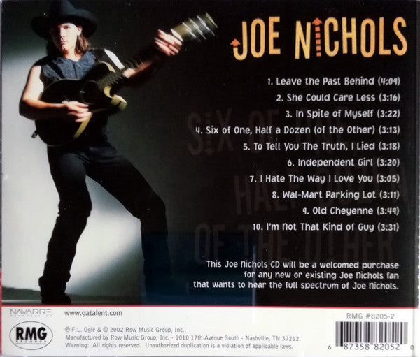 Joe Nichols : Six Of One, Half Dozen Of The Other (CD, Album, RE)