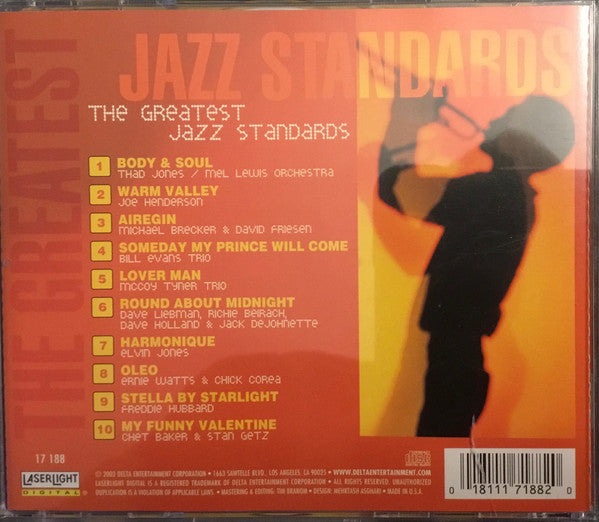 Various : The Greatest Jazz Standards (CD, Comp)