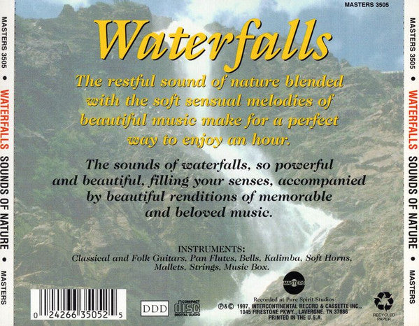 Macheis Wind : Waterfalls - Sounds Of Nature (CD)