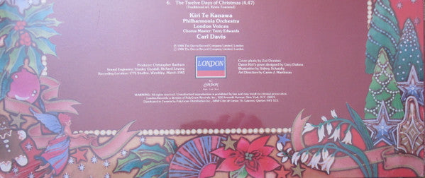 Kiri Te Kanawa : Christmas With Kiri (LP, Album)