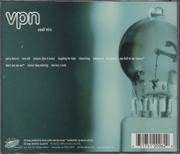 VPN : Small Wire (CD, Album)