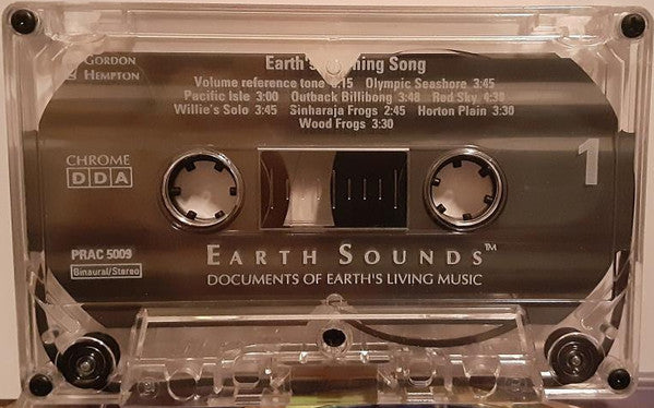 Gordon Hempton : Earth's Morning Song (Cass, Chr)