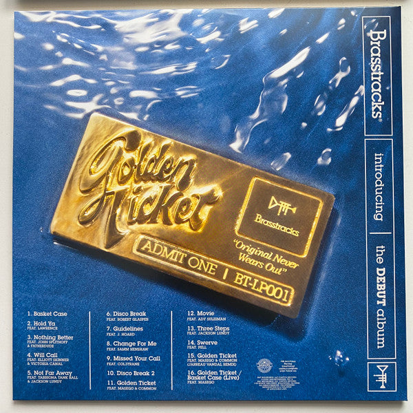 Brasstracks : Golden Ticket (2xLP, Album, Dlx, Gol)