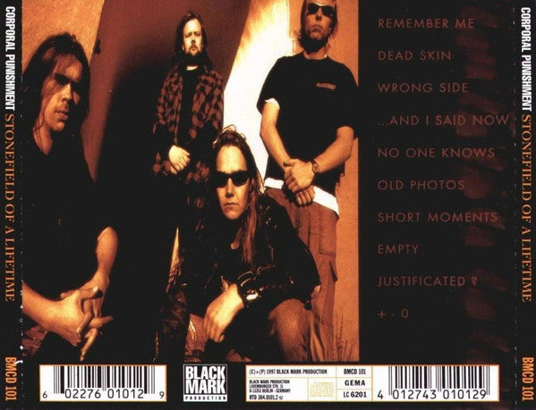 Corporal Punishment : Stonefield Of A Lifetime (CD, Album)