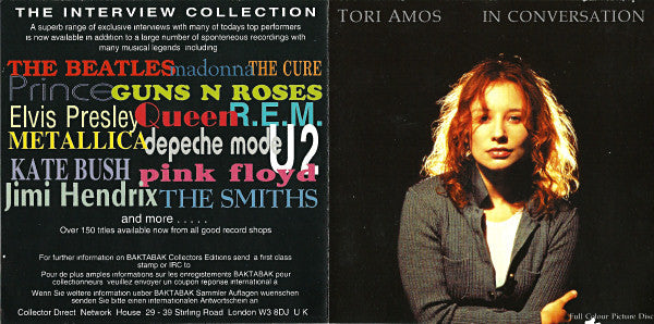 Tori Amos : In Conversation (CD, Unofficial)