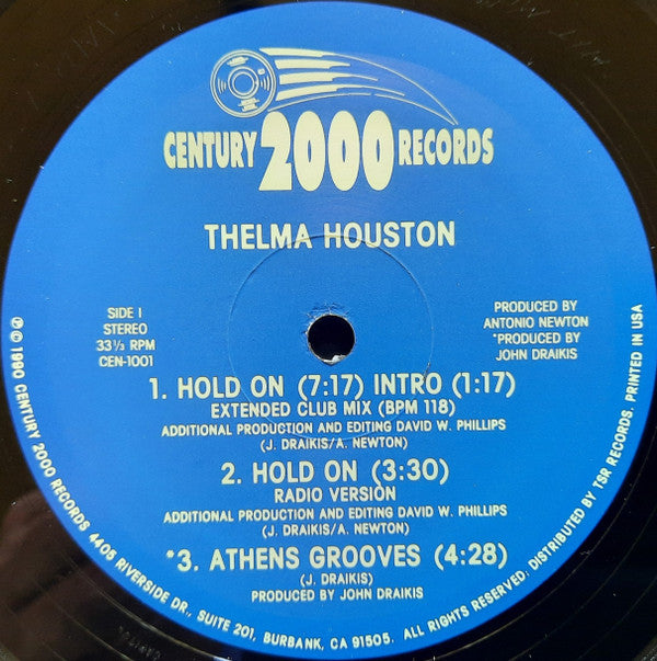 Thelma Houston : Hold On (12", Maxi)