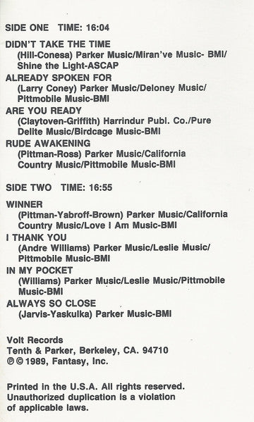 Dorothy Moore : Winner (Cass, Album)