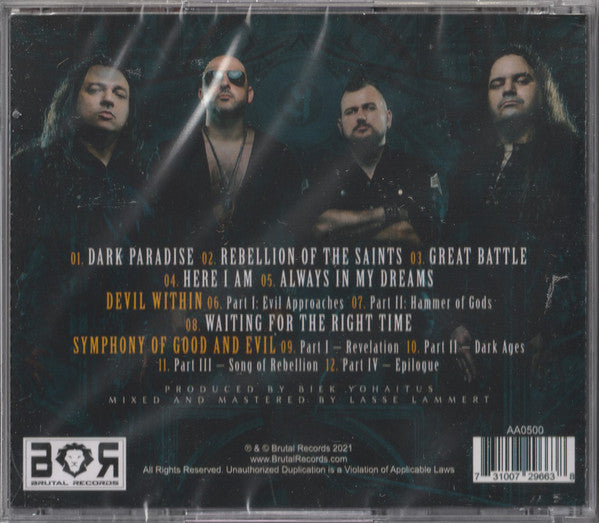 Hevilan : Symphony Of Good And Evil (CD, Album)