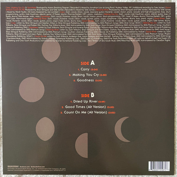 The Lone Bellow : Half Moon Light : Second Phase (12", EP, Ltd, Bla)