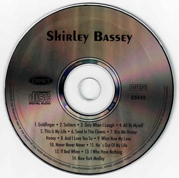 Shirley Bassey : This Is my Life (CD, Comp)
