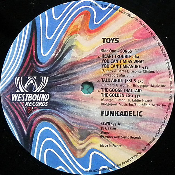 Funkadelic : Toys (LP, Album)