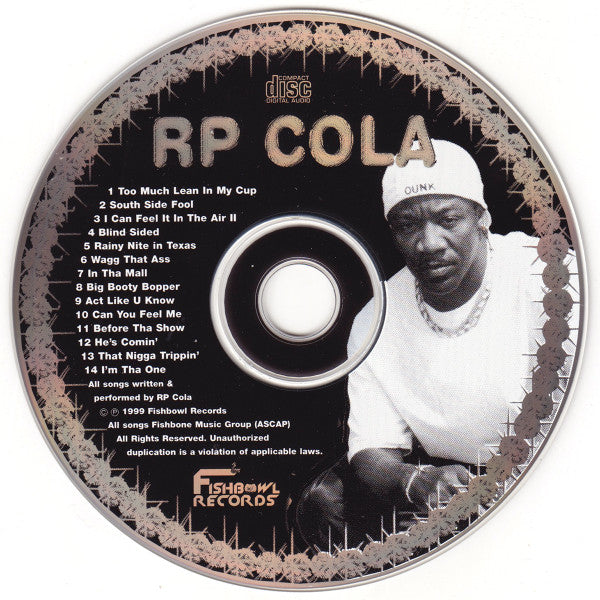 R.P. Cola : Act Like U Know (CD, Album)
