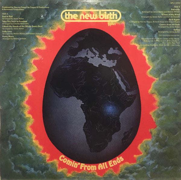 The New Birth* : Comin' From All Ends (LP, Album, RE)