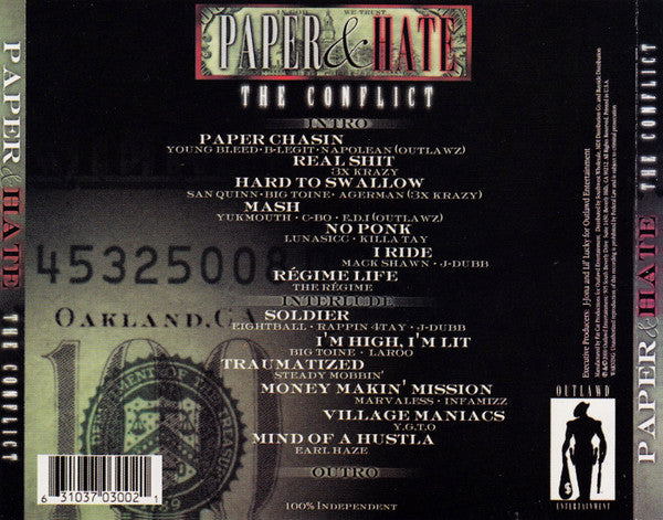 Various : Paper & Hate: The Conflict (CD, Comp)