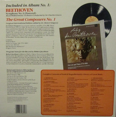 Ludwig van Beethoven : Symphony No.6 (Pastoral) (LP, Album, Ind)