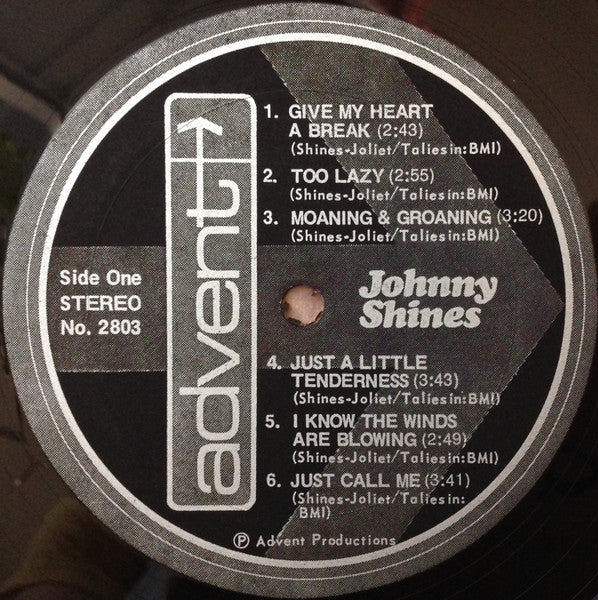 Johnny Shines : Johnny Shines (LP, Album)