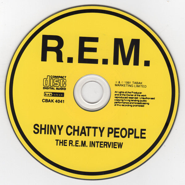 R.E.M. : Shiny Chatty People (The R.E.M. Interview) (CD, Unofficial)