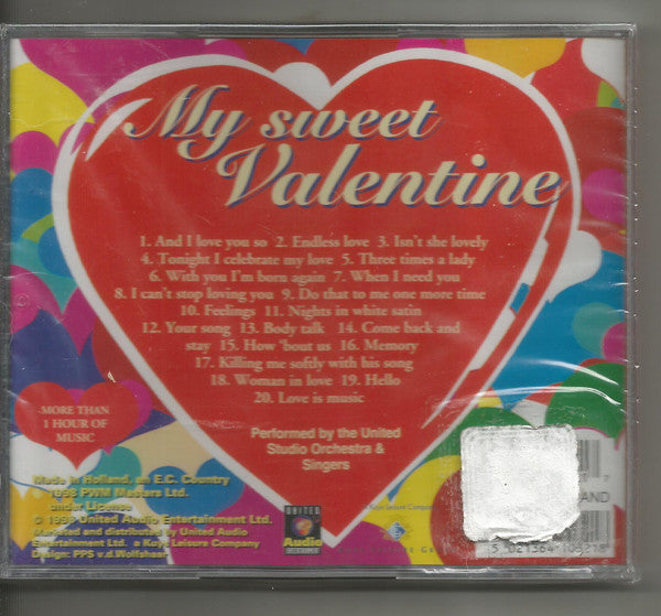The United Studio Orchestra & Singers : My Sweet Valentine (CD)