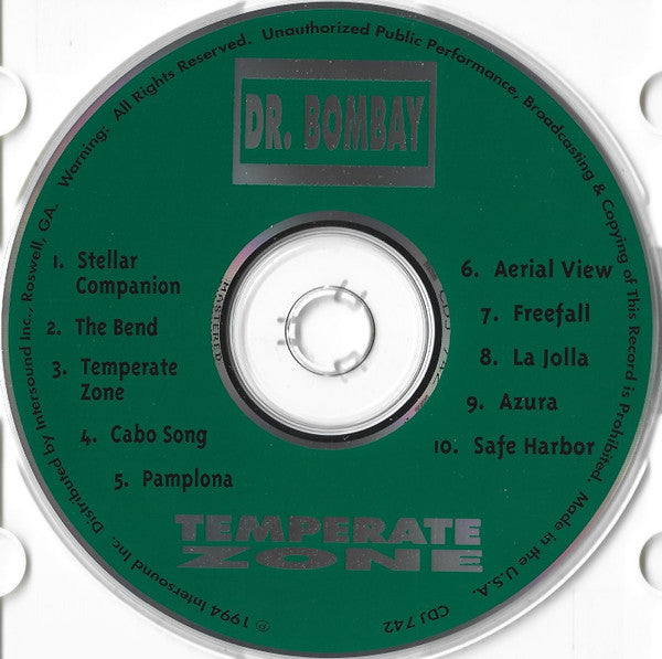 Dr. Bombay (2) : Temperate Zone (CD, Album)