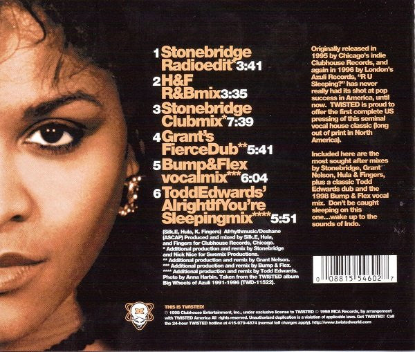 Indo : R U Sleeping? (CD, Maxi)