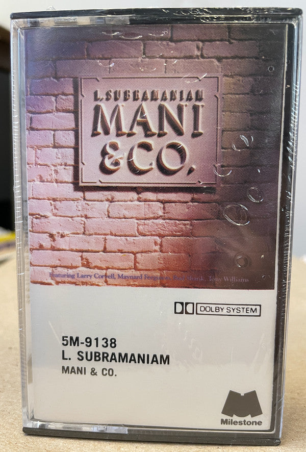 L. Subramaniam : Mani & Co. (Cass, DOL)