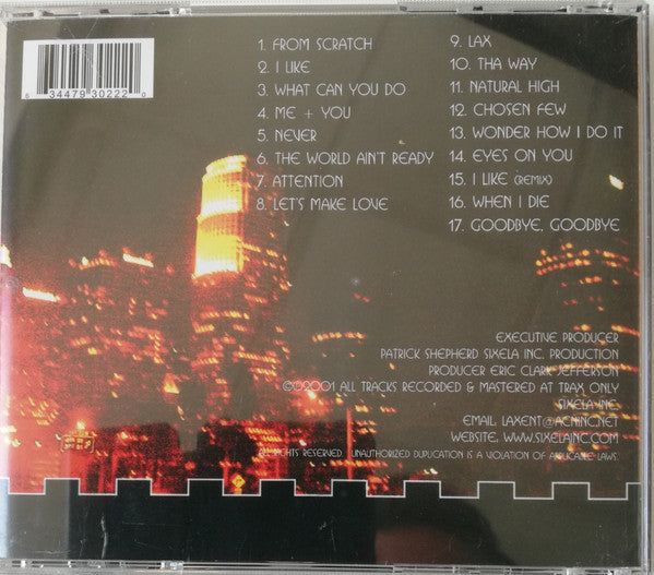 Lax (6) : From Scratch (CD, Album)